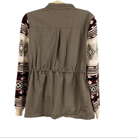 Anthropologie E hanger army green jacket size L - Picture 2 of 16